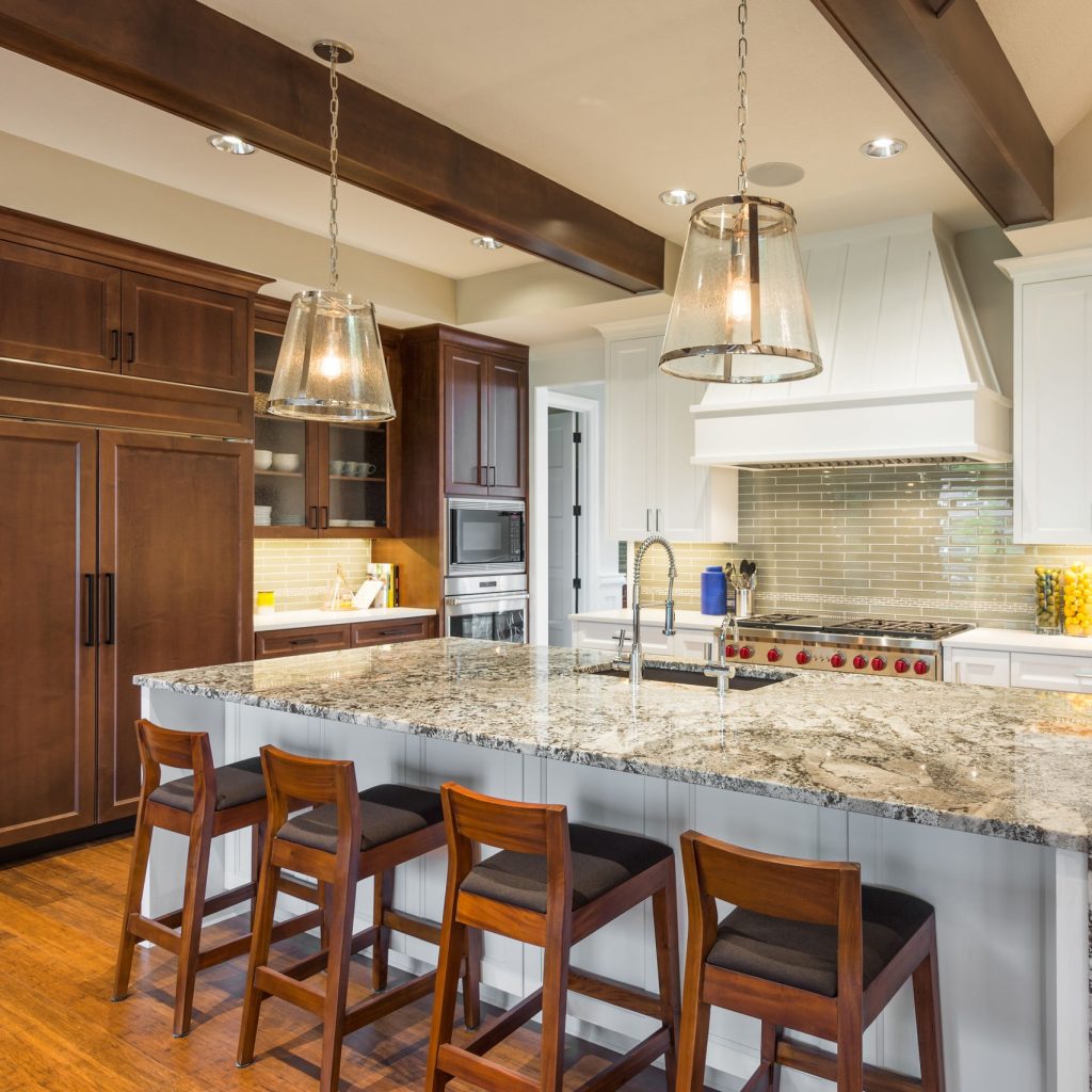 Kitchen remodel project in a with cabinet kitchen