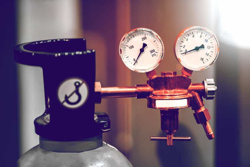 Gas pressure gauge